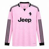 Juventus 26/27 Pink/Black Stripes Away Long Sleeve Jersey