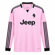 Juventus 26/27 Pink/Black Stripes Away Long Sleeve Jersey