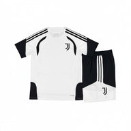 Juventus 26/27 White/Black Training Kids Jersey Set