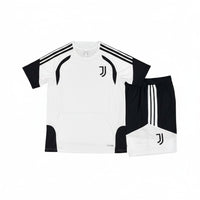 Juventus 26/27 White/Black Training Kids Jersey Set