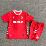 Köln 25/26 Red/White Away Kids Jersey Set