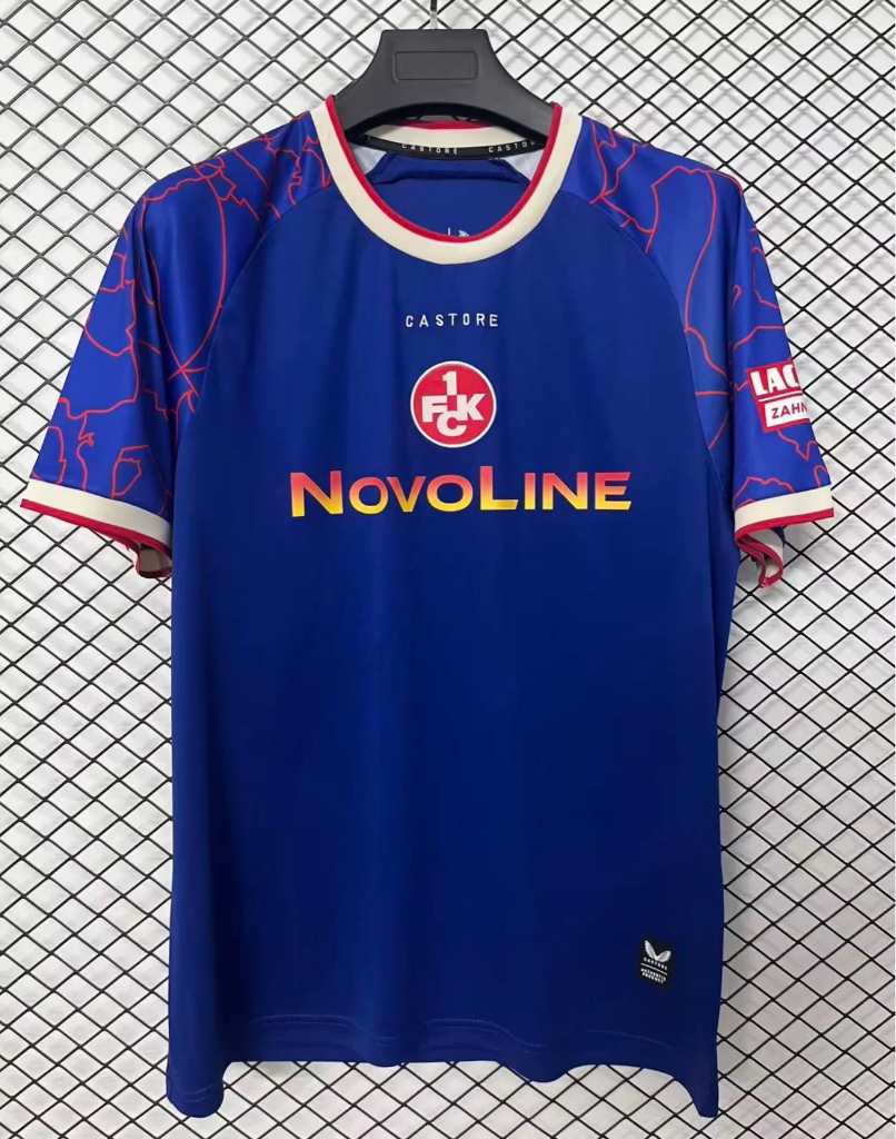 Kaiserslautern 26/27 Blue/White/Red Trim Away Jersey