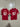 Kansas City Chiefs 25/26 Kelce #87 Red Game Kids Jersey