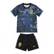 Kids Brazil Christ The Redeemer Dark Blue Concept Jersey - Concept Kits