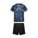 Kids Brazil Christ The Redeemer Dark Blue Concept Jersey - Concept Kits