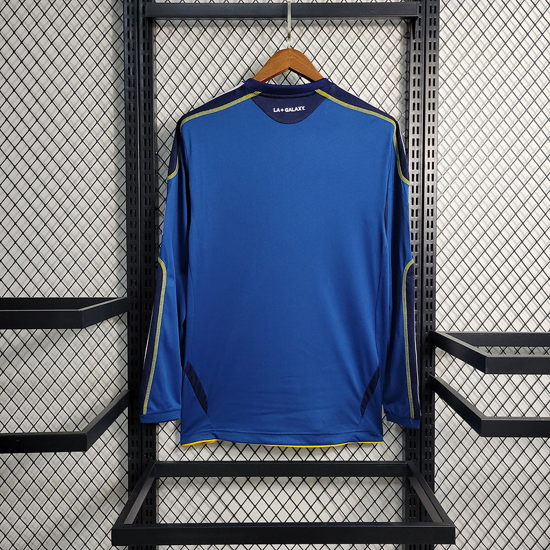 LA Galaxy 2011/12 Vintage Retro Long Sleeve Jersey
