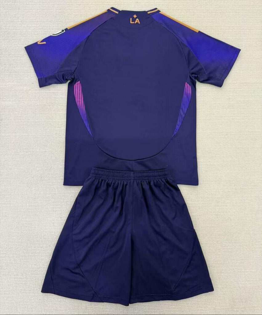 LA Galaxy 25/26 Away Purple Kids Kit