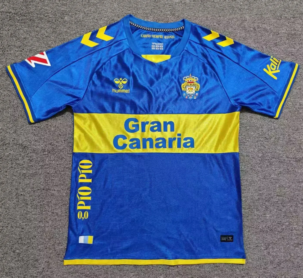 Las Palmas 26/27 Blue/Yellow Away Jersey
