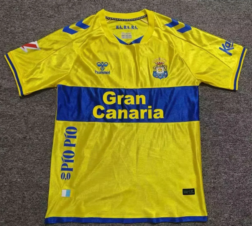 Las Palmas 26/27 Yellow/Blue Home Jersey