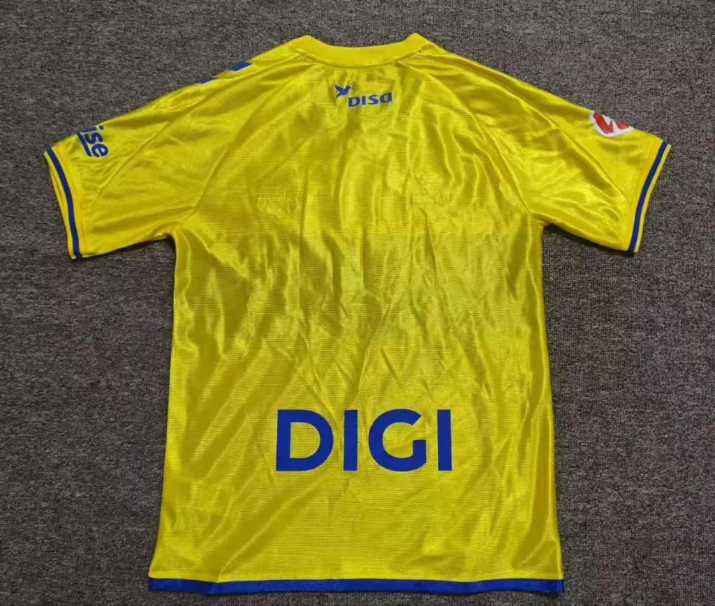 Las Palmas 26/27 Yellow/Blue Home Jersey