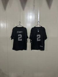 Las Vegas Raiders 25/26 Jeanty #2 Black/Gray Game Kids Jersey
