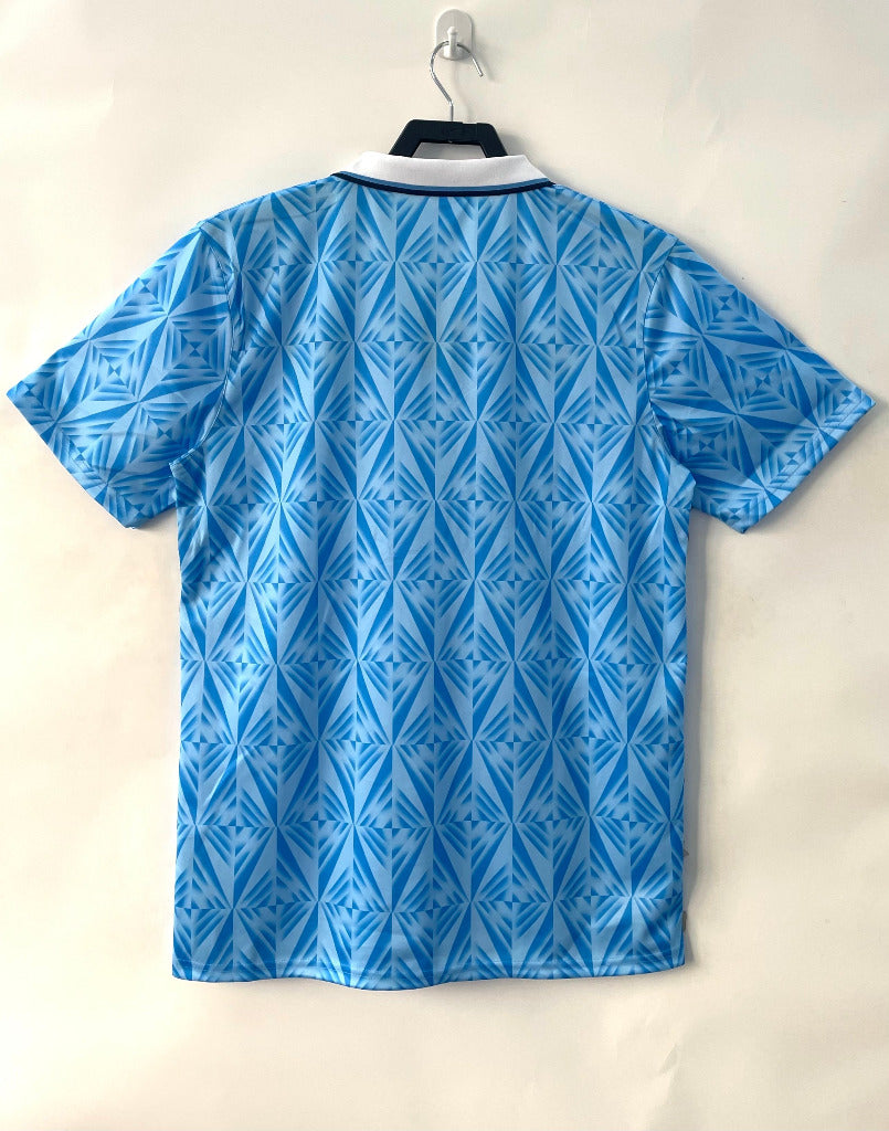 Lazio 1991 Vintage Retro Blue Home Jersey