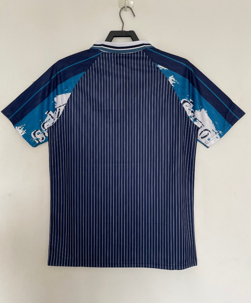 Lazio 1996/97 Vintage Retro Blue Away Jersey