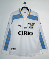 Lazio 1998/00 Vintage Retro Second Away Long Sleeve Jersey