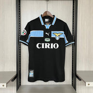 Lazio 1998/99 Vintage Retro Black Away Jersey