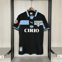 Lazio 1998/99 Vintage Retro Black Away Jersey