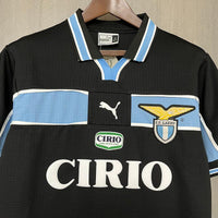 Lazio 1998/99 Vintage Retro Black Away Jersey