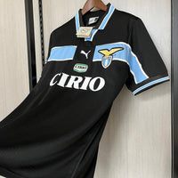 Lazio 1998/99 Vintage Retro Black Away Jersey