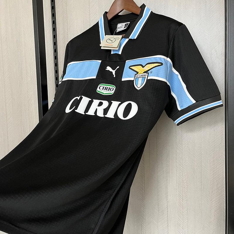 Lazio 1998/99 Vintage Retro Black Away Jersey