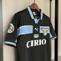 Lazio 1998/99 Vintage Retro Black Away Jersey