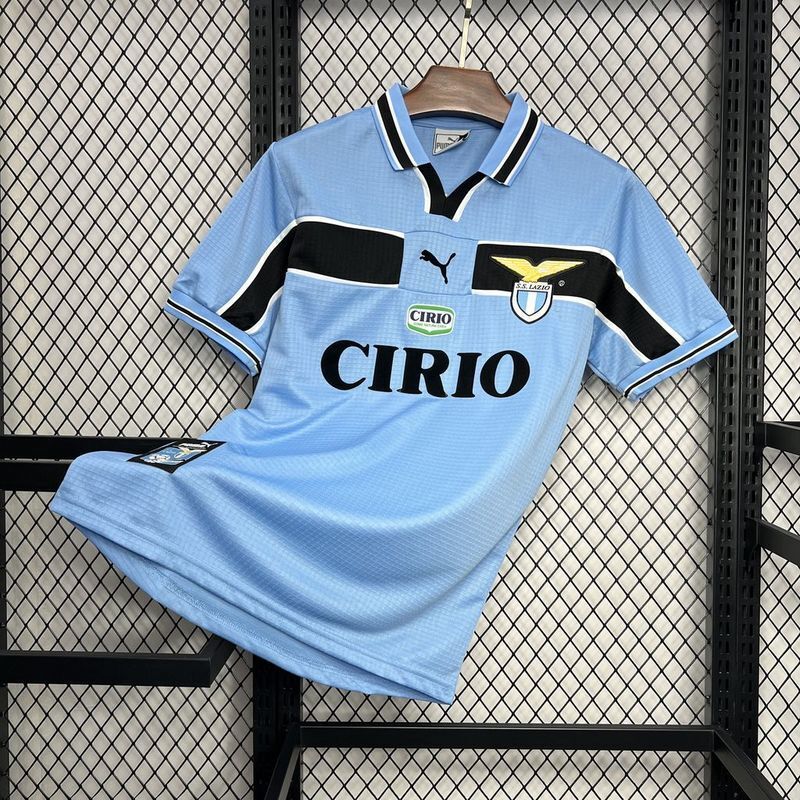 Lazio 1998/99 Vintage Retro Blue Home Jersey