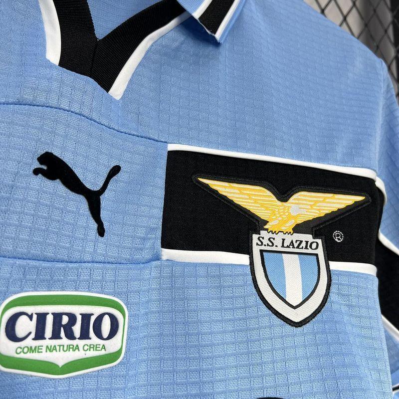 Lazio 1998/99 Vintage Retro Blue Home Jersey