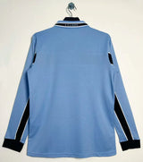 Lazio 1998/99 Vintage Retro Blue Home Long Sleeves Jersey