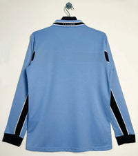 Lazio 1998/99 Vintage Retro Blue Home Long Sleeves Jersey
