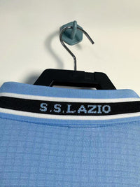 Lazio 1998/99 Vintage Retro Blue Home Long Sleeves Jersey