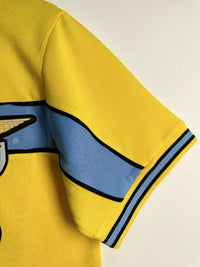 Lazio 1998/99 Vintage Retro Yellow Second Away Game Jersey