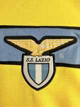 Lazio 1998/99 Vintage Retro Yellow Second Away Game Jersey