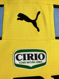Lazio 1998/99 Vintage Retro Yellow Second Away Game Jersey