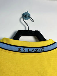 Lazio 1998/99 Vintage Retro Yellow Second Away Game Jersey