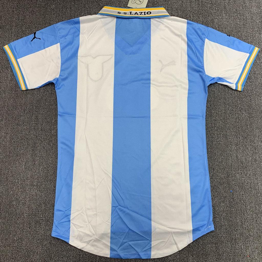 Lazio 1999/00 Vintage Retro Home Blue and White Jersey