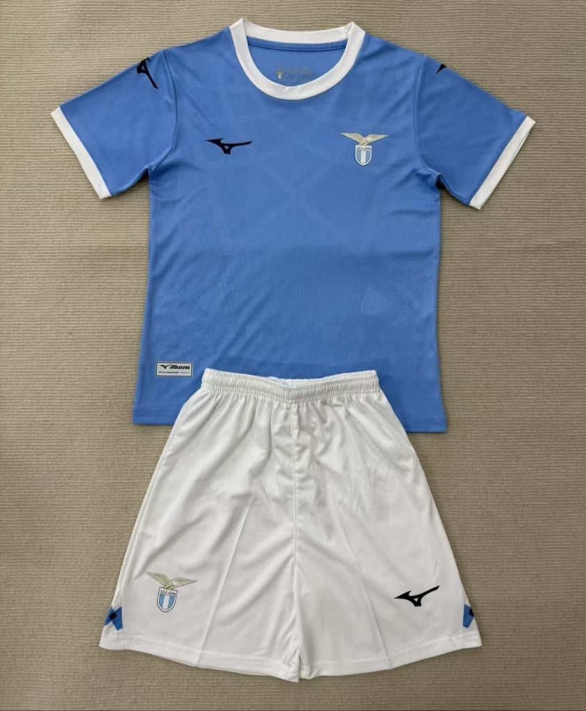Lazio 25/26 Blue/White Home Kids Jersey Set