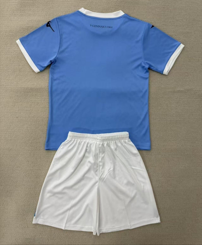 Lazio 25/26 Blue/White Home Kids Jersey Set