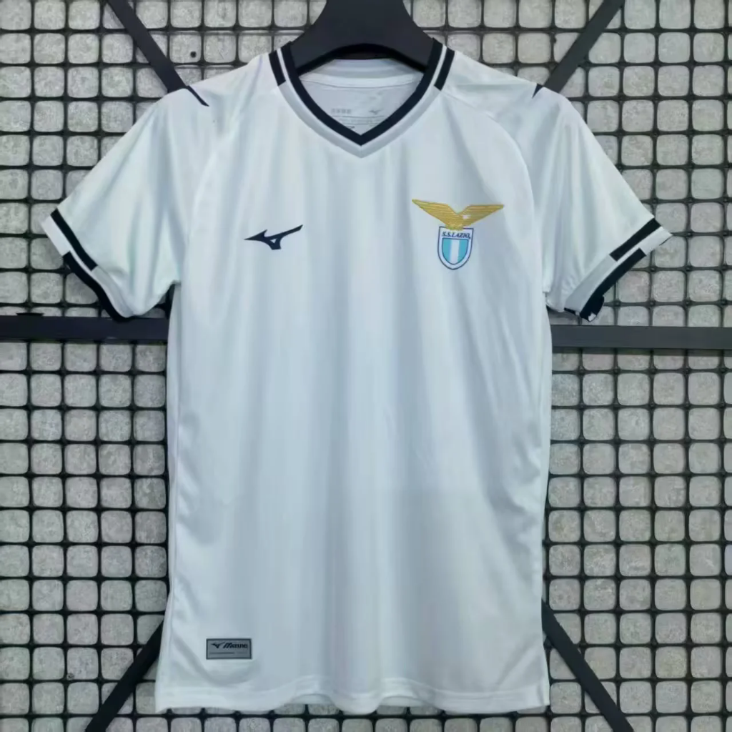 Lazio 25/26 White Away Jersey