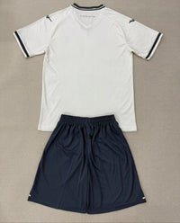 Lazio 25/26 White Away Kids Jersey Set