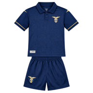 Lazio 26/27 Dark Blue/Gold Trim 4th Away Kids Jersey Set