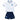 Lazio 26/27 White/Blue Pinstripe Away Kids Jersey Set