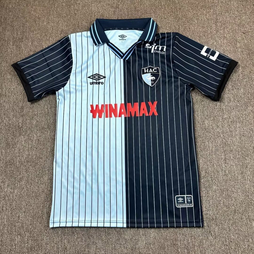 Le Havre 25/26 Black/Blue Home Jersey