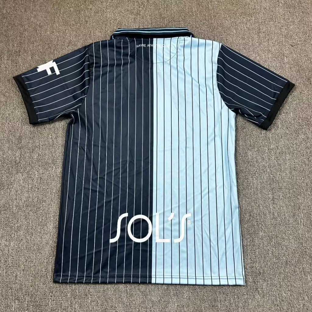 Le Havre 25/26 Black/Blue Home Jersey