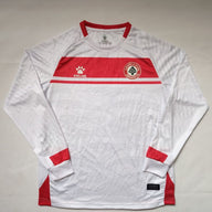 Lebanon 2026 White/Red Away Long Sleeve Jersey