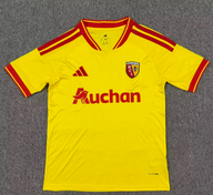 Lecce 26/27 Yellow/Red Pinstripes Home Jersey
