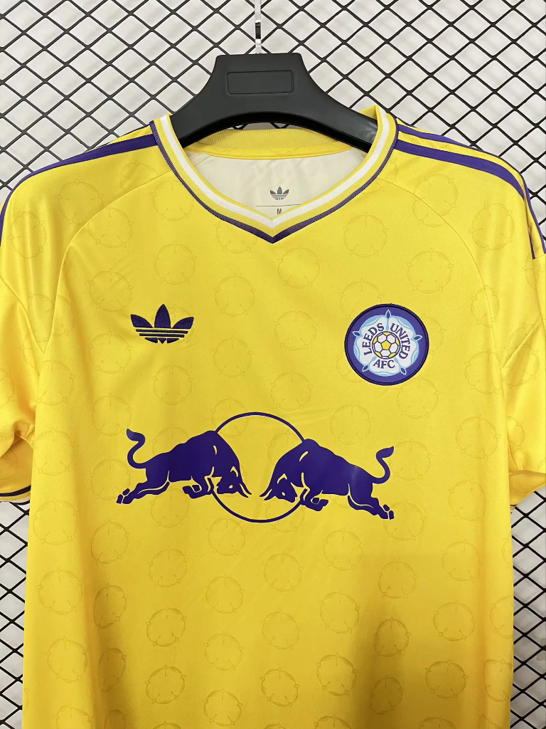 Leeds United 2026 Yellow/Blue Away Jersey