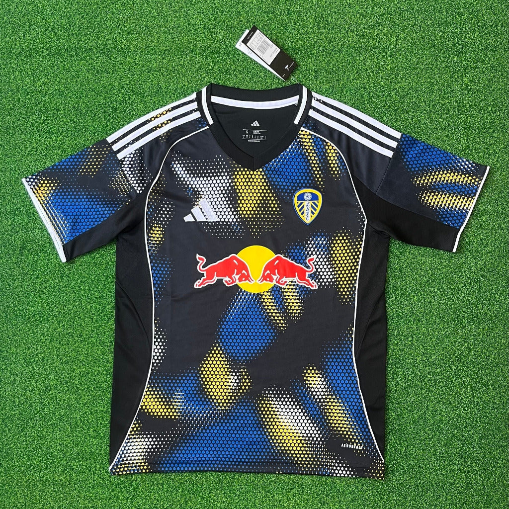 Leeds United 25/26 Black/Blue Third Away Jersey