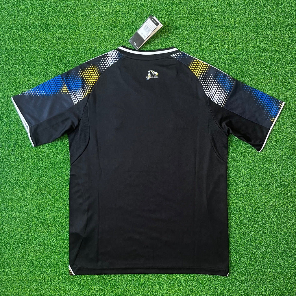 Leeds United 25/26 Black/Blue Third Away Jersey
