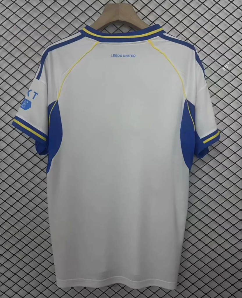 Leeds United 25/26 White Home Fan Jersey