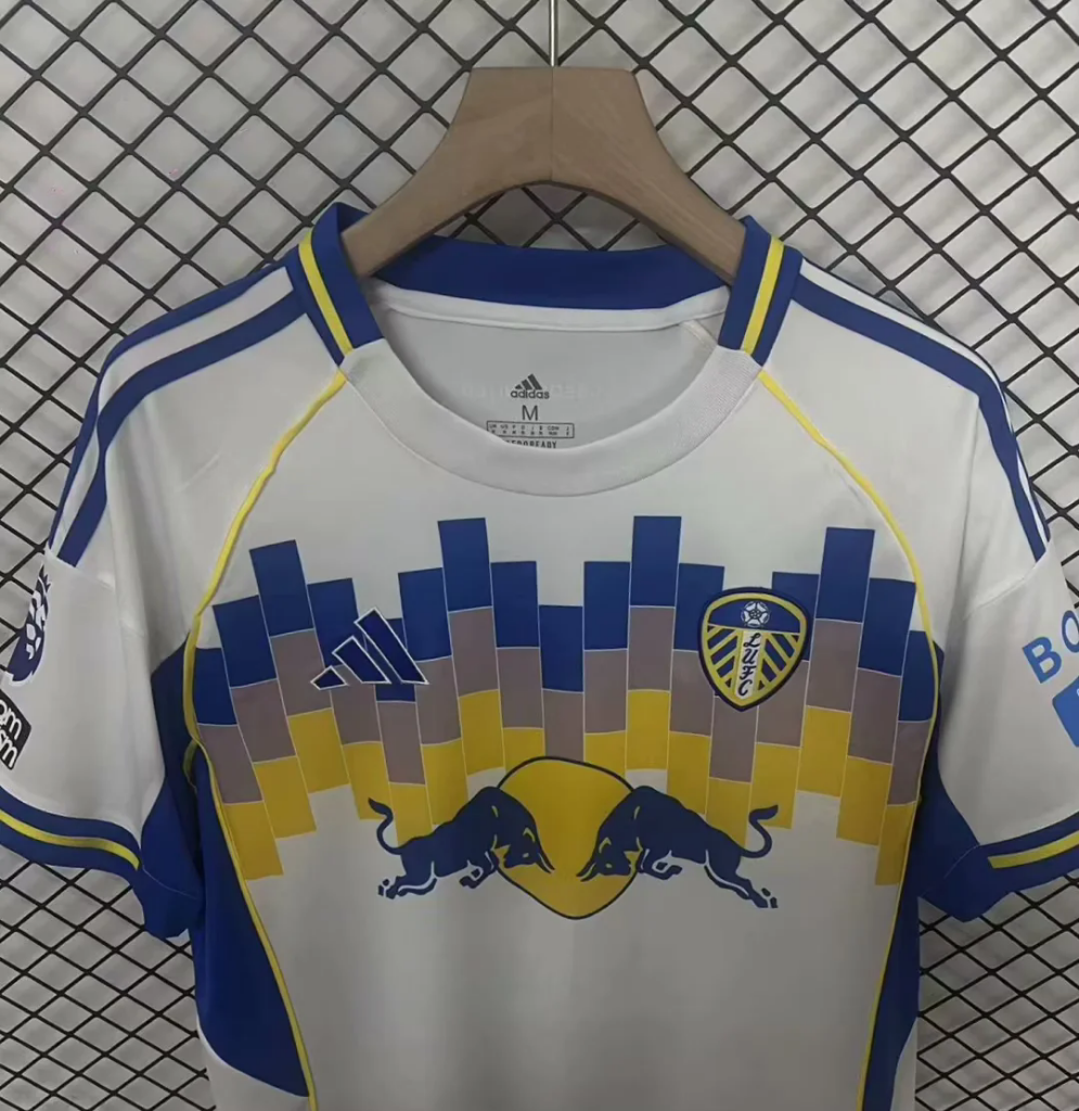 Leeds United 25/26 White Home Fan Jersey