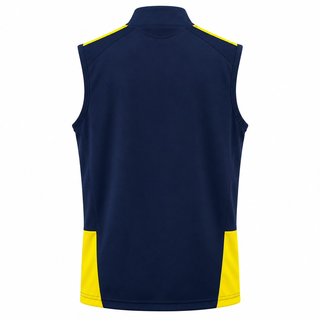 Leeds United 26/27 Navy/Yellow Training Vest